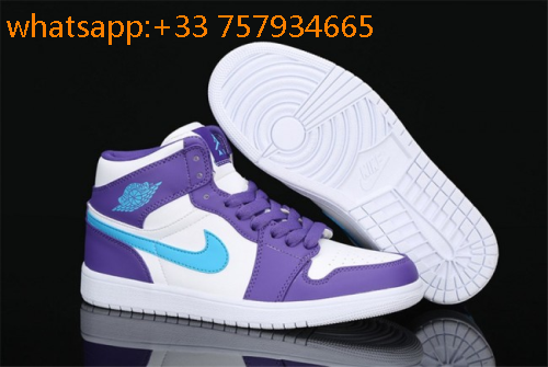 jordan femme blanc et violette,Femme Homme Nike Air Jordan 1 ... jordan femme blanc et violette,Femme Homme Nike Air Jordan 1 ...
