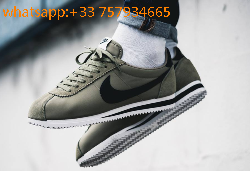 chaussures baskets homme nike cortez nike cortez homme verte et blanche,nike cortez homme vert - www ...